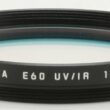 Leica E60 UV/ IR Black filter Cat # 13414  NEW / Free Shipping USA