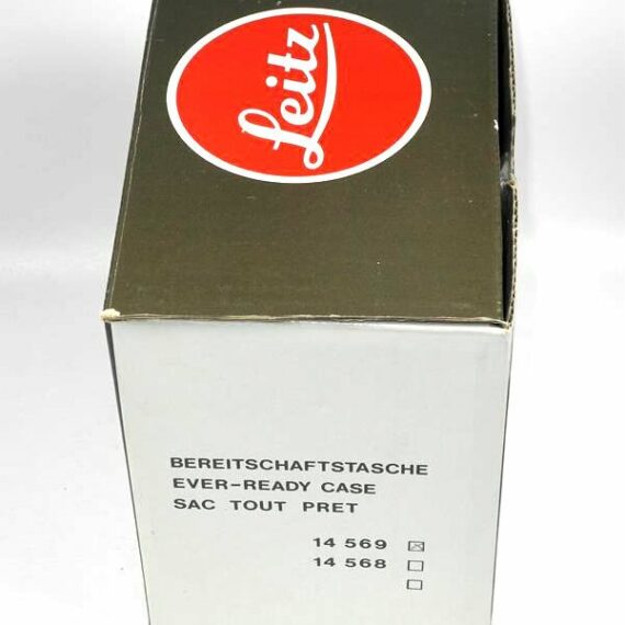 Leica Everready Black Leather case for R4/5/6 with box Mint/-
