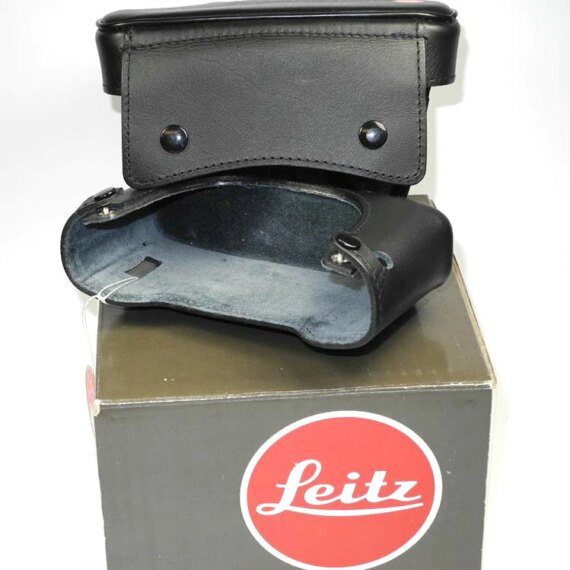Leica Everready Black Leather case for R4/5/6 with box Mint/-
