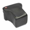 Leica Everready Black Leather case with large front for R4/5/6 with box Mint-