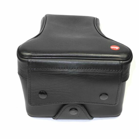 Leica Everready Black Leather case with large front for R4/5/6 with box Mint-