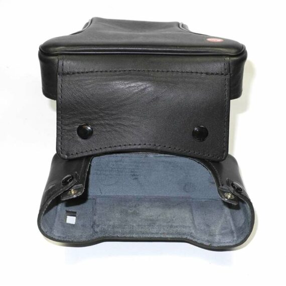 Leica Everready Black Leather case with large front for R4/5/6 with box Mint-