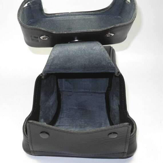Leica Everready Black Leather case with large front for R4/5/6 with box Mint-