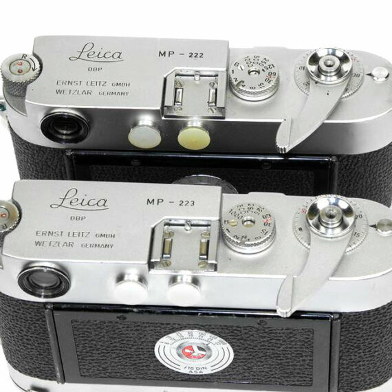 Leica MP Original Silver finish cameras / Jay Maisel's personal cameras with consecutive numbers, RARE !! SOLD