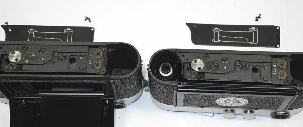 Leica MP Original Silver finish cameras / Jay Maisel's personal cameras with consecutive numbers, RARE !! SOLD