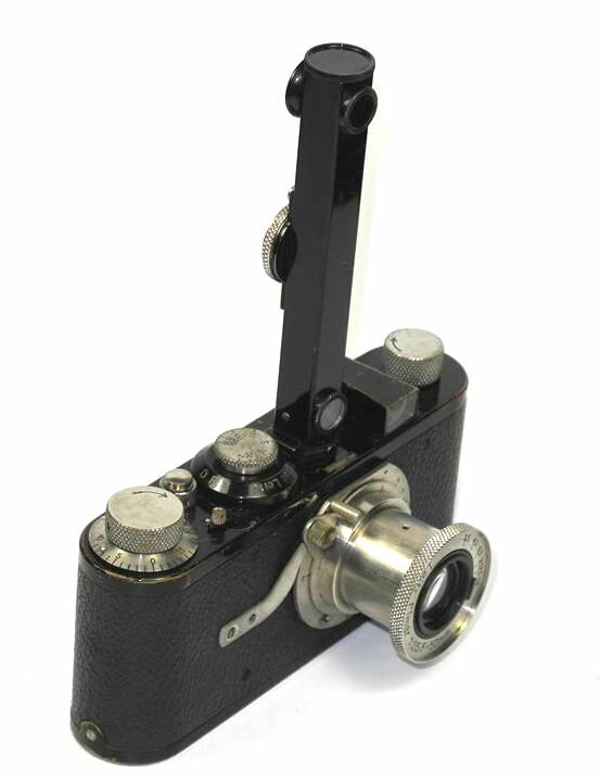 Leica IA Nr. 17525 with original case, rangefinder and film cassette in box Nice vintage set /SOLD