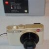 Leica C  (Type 112) Digital Camera (Light Gold) Cat#18485 Mint- with box, extra battery,charger,manual,case Ex++/Mint- / free shipping (USA)