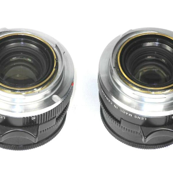 Leica 35/2 Summicron-M consecutive serial numbers Near Mint / SOLD