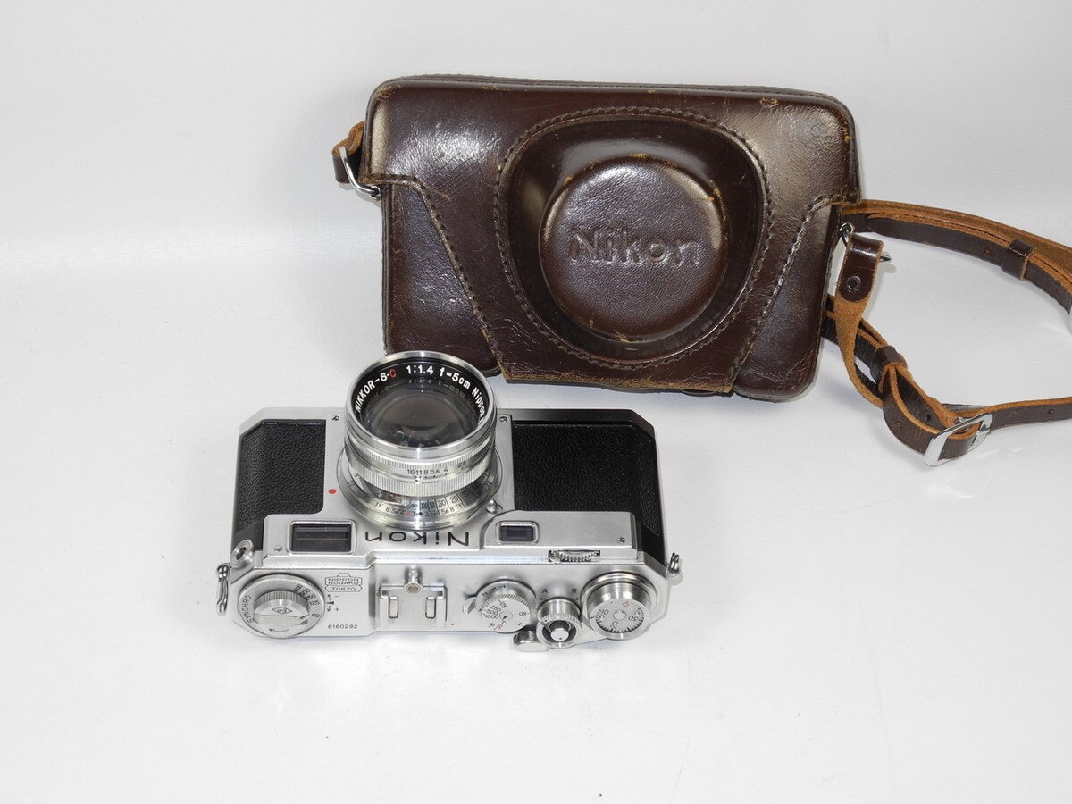Nikon S2 Silver RF camera Nr.6160292 with 50/1,4mm lens ...