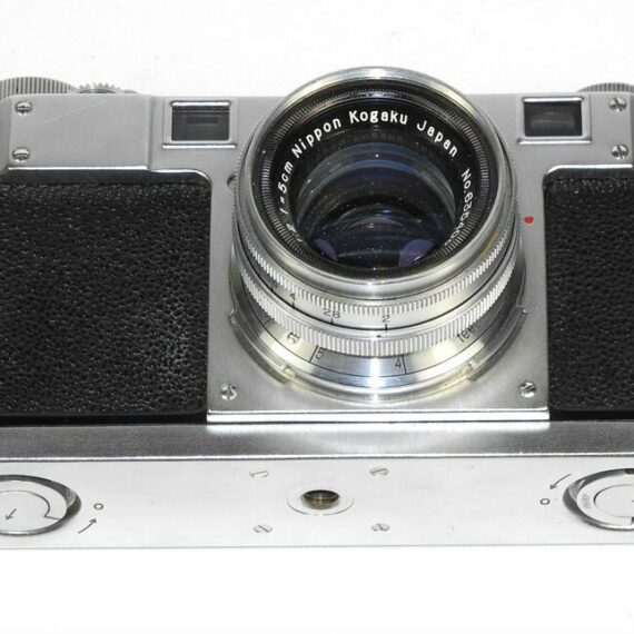 Nikon S camera Nr.6111193 sold with 50/2 Nikkor-H lens  Ex++