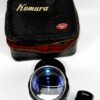 Komura 80/1,8 black lens Nr.4550130  Sankyo Koki Tokyo with case and finder Mint-