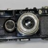 Contax I black paint camera with  50/3,5 Tessar & original case Nice Ex+ / Free shipping (USA)