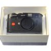 Leica M4-P black camera circa 1982, Sold with Leica original box, manual, warranty cards, Leica MR black meter Mint- /SOLD