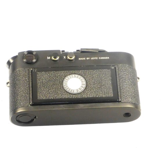Leica M4-P black camera circa 1982, Sold with Leica original box, manual, warranty cards, Leica MR black meter Mint- /SOLD