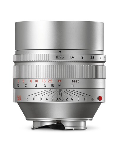 Leica Noctilux-M 50mm/f0.95 ASPH, silver anodized finish Cat#11667 / New USA / FREE shipping