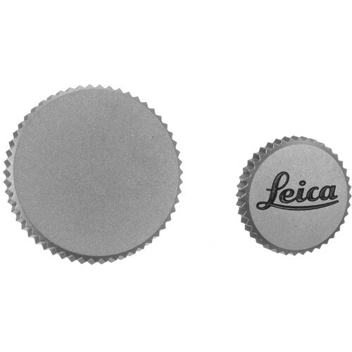 Leica Soft Release Button ‘Leica’, 8 mm, chrome Cat # 14016 New - In stock
