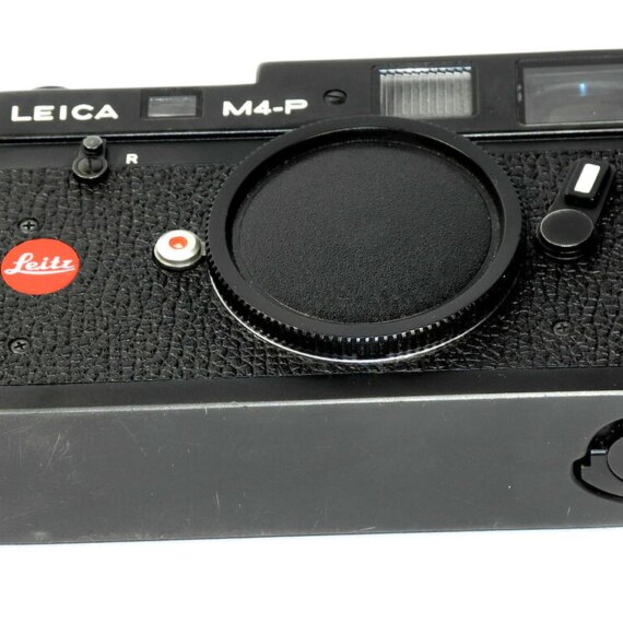 Leica M4-P black camera circa 1982, Sold with Leica original box, manual, warranty cards, Leica MR black meter Mint- /SOLD