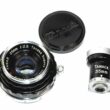 Tanar 35/2,8 Tanaka Kogaku Japan LTM lens sold W/ Tanack 35mm black finder & original caps M-