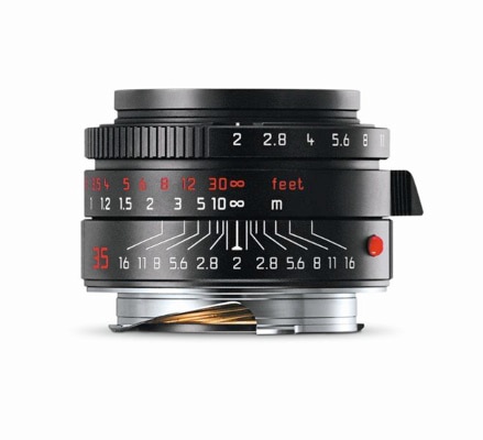 Leica Summicron-M 35 mm/f2 ASPH, black chrome finish Cat #11689 New USA ( Limited Edition) No longer available