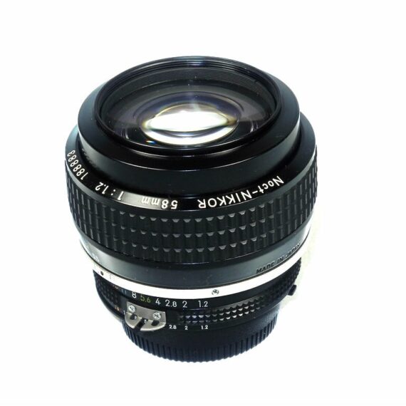 Nikon 58/1,2 Noct-Nikkor AIS w.Nikon metal hood & filter Ex++/Mint- RARE ! SOLD