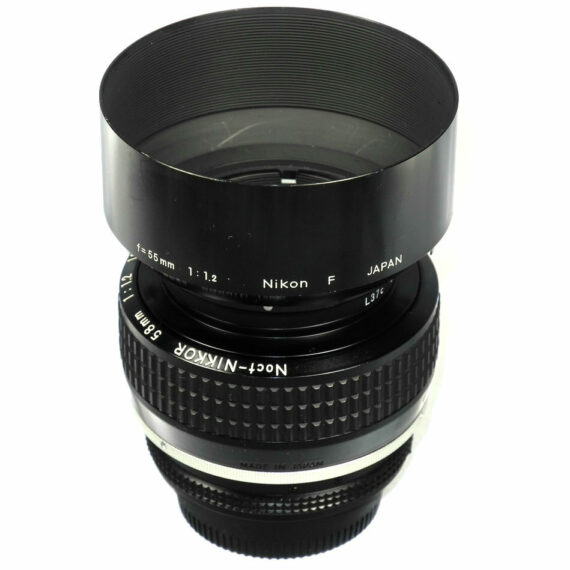 Nikon 58/1,2 Noct-Nikkor AIS w.Nikon metal hood & filter Ex++/Mint- RARE ! SOLD