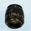 Leica 50/1,4 Summilux Black Paint, Brass Mount lens Sold with hood & caps. SOLD