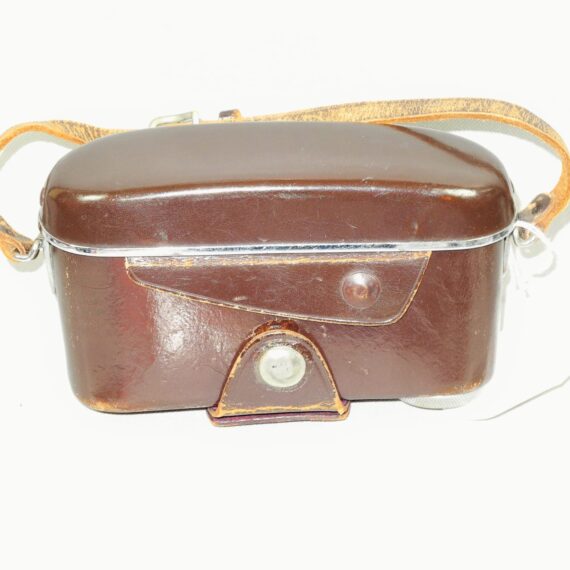 Melcon silver chrome camera Sold With: 5cm f2 Nikkor-H-C "Nippon-Kogaku" Lens & with original case Ex+/++