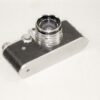 Melcon silver chrome camera Sold With: 5cm f2 Nikkor-H-C "Nippon-Kogaku" Lens & with original case Ex+/++