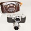 Melcon silver chrome camera Sold With: 5cm f2 Nikkor-H-C "Nippon-Kogaku" Lens & with original case Ex+/++