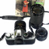 Canon AE-1 Camera Set with 3 lenses