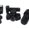 Canon AE-1 Camera Set with 3 lenses