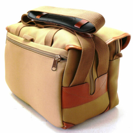 Billingham 4 series canvas camera bag khaki & tan with inserts Ex++