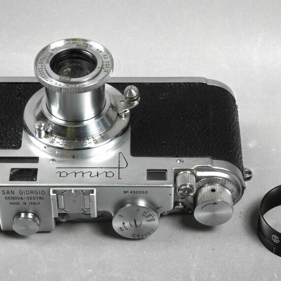 San Giorgio Janua camera  w.50mm lens & original hood Ex++ / Mint-  Made In Italy / SOLD