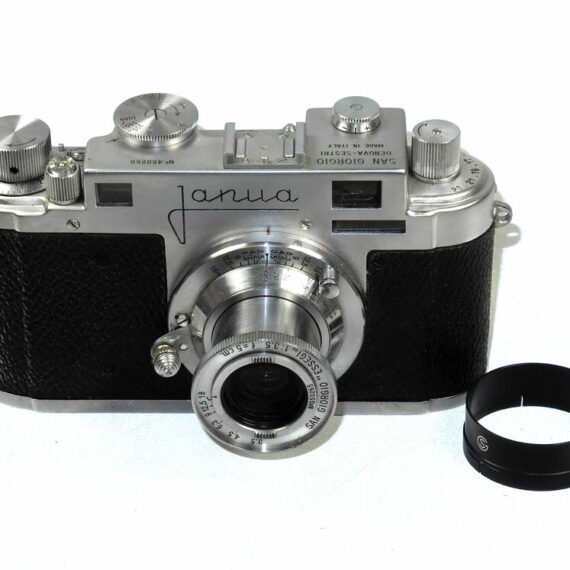 San Giorgio Janua camera  w.50mm lens & original hood Ex++ / Mint-  Made In Italy / SOLD