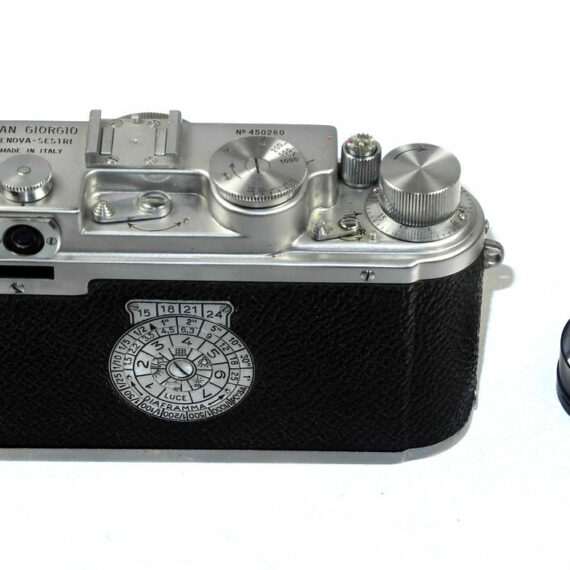 San Giorgio Janua camera  w.50mm lens & original hood Ex++ / Mint-  Made In Italy / SOLD