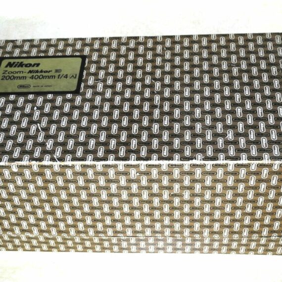 Nikon 200-400mm f4 Zoom Nikkor * ED  AIs lens Sold with: Original  Box,caps,case Mint- / SOLD