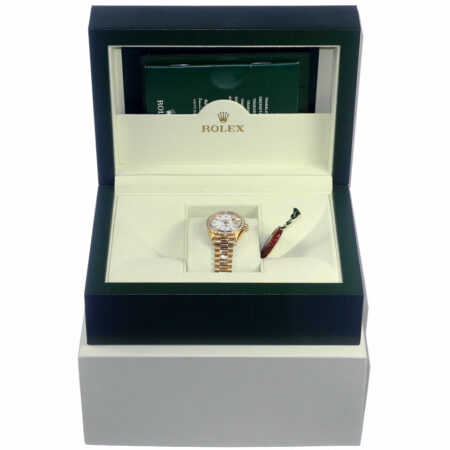 ROLEX Ladies Vintage DATEJUST 69178 President 18K DIAMOND Dial & Bezel Watch with box Mint- /SOLD