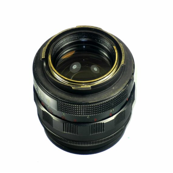 Leica 50/1,4 summilux M black paint early version brass mount lens sold with: Leica hood,caps,Leica lens case ! / RARE SOLD