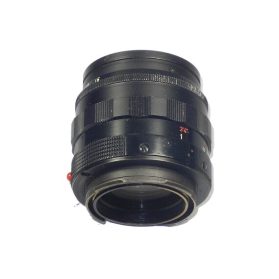 Leica 50/1,4 summilux M black paint early version brass mount lens sold with: Leica hood,caps,Leica lens case ! / RARE SOLD