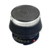 Leica 50/1,4 summilux M black paint early version brass mount lens sold with: Leica hood,caps,Leica lens case ! / RARE SOLD