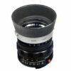 Leica 50/1,4 summilux M black paint early version brass mount lens sold with: Leica hood,caps,Leica lens case ! / RARE SOLD
