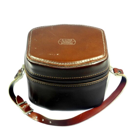 Leica 50/1,4 summilux M black paint early version brass mount lens sold with: Leica hood,caps,Leica lens case ! / RARE SOLD