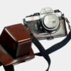 Leica R3 Silver camera with 28mm Tamaron lens  & Leica leather case Ex++/M-