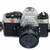Leica R3 Silver camera with 28mm Tamaron lens  & Leica leather case Ex++/M-