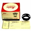 Leica 50/2 Summicron Dual Range with Box,Cards,caps, Hood Mint/- / SOLD