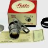 Leica 50/2 Summicron Dual Range with Box,Cards,caps, Hood Mint/- / SOLD