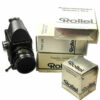 Rollei SLX camera w.80mm lens,prism finder,2 grips,Pol back Mint-