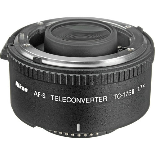 Nikon AF-S Teleconverter TC-17E II 1,7x with case & caps Mint-