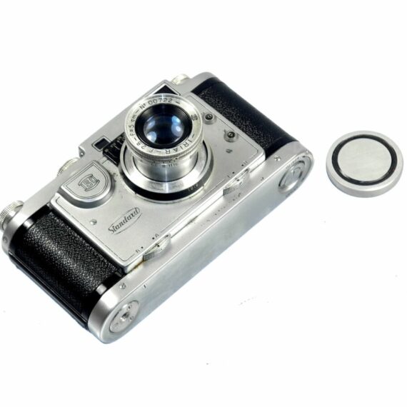 ISO Standard camera With 5cm f2,8 IRIAR lens and cap ( Italy) Ex+ / Without eyepiece