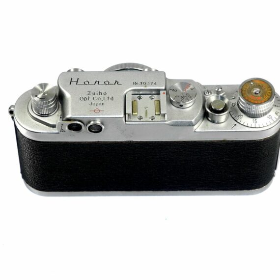 Honor S1 Silver Camera with 4cm F2.8 Zuiko lens with original case RARE Ex++